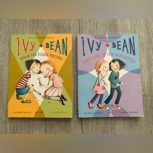 Ivy and Bean Book Set - Break the Fossil Record & Take Care of the Babysitter